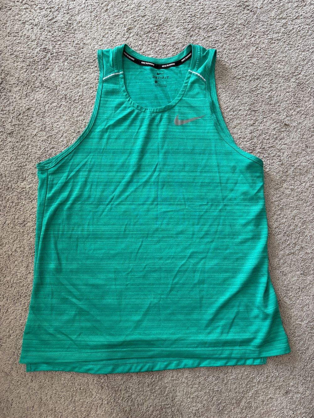 Nike Men’s Green Dri-FIT Performance Tank